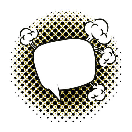 expresion cloud pop art style vector illustration designのイラスト素材