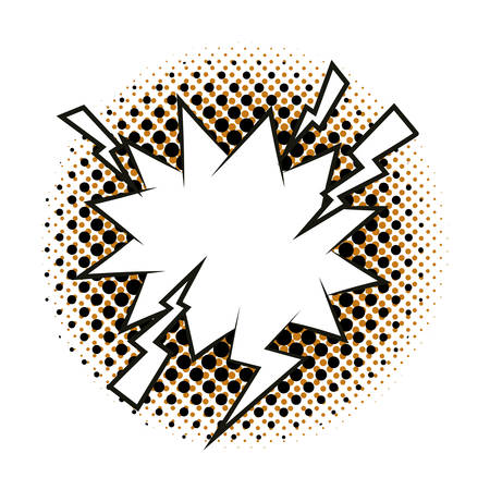 expression splash pop art style vector illustration designのイラスト素材