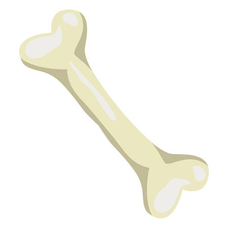 bone human halloween isolated icon vector illustration designのイラスト素材