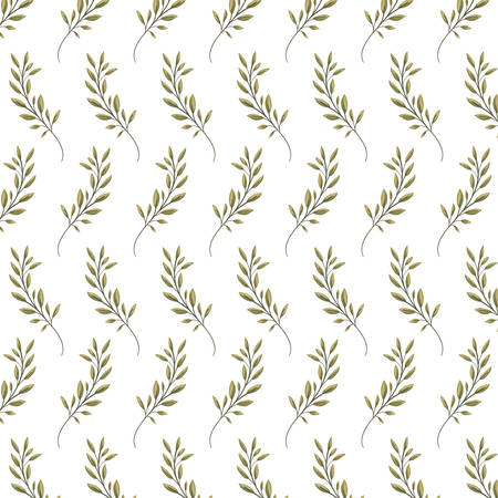 wreath leafs crown decorative pattern vector illustration designのイラスト素材