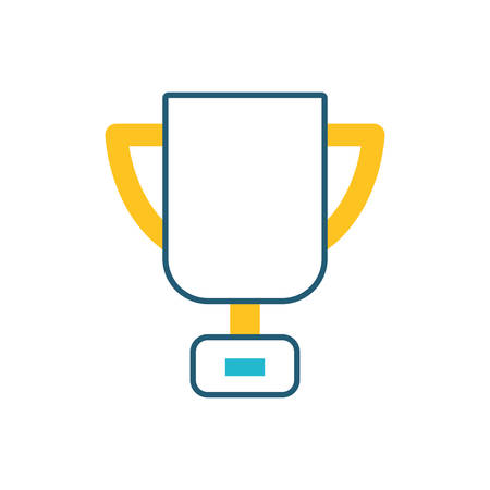 success trophy cup award icon vector illustration designのイラスト素材