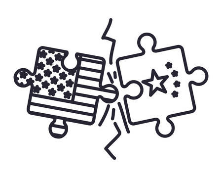 commercial war between china and usa design, Money finance commerce market payment invest and buy theme Vector illustrationのイラスト素材