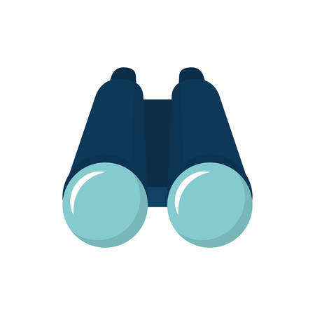 Binoculars design, Object vision equipment travel view spy and instrument theme Vector illustrationのイラスト素材