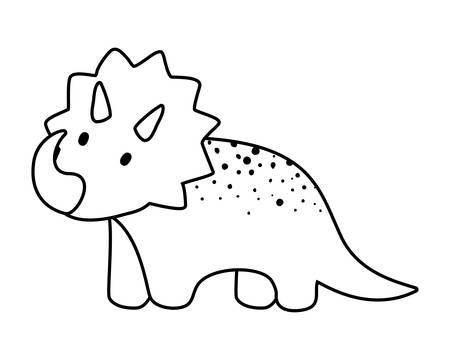 dinousaur design, Toy childhood play fun kid game gift and object theme Vector illustrationのイラスト素材