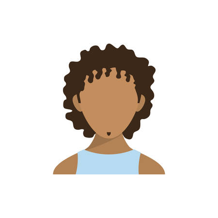 Man head design, Boy male person people human social media and portrait theme Vector illustrationのイラスト素材