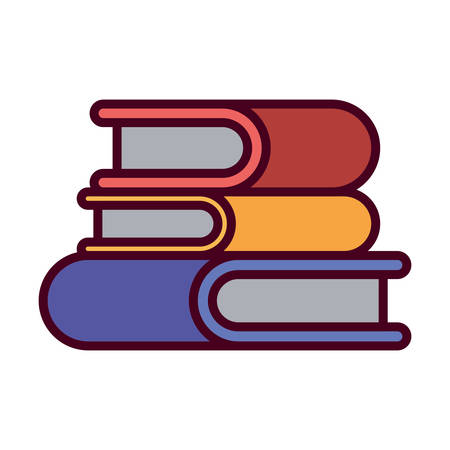 books design, Education literature read library school university information learning and text theme Vector illustrationのイラスト素材