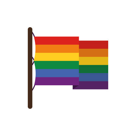 lgtbi flag design, Sexual orientation gender identity love celebration equality pride holiday and festive theme Vector illustrationのイラスト素材