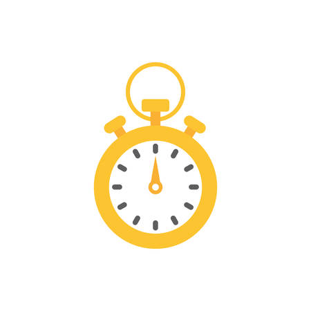 Chronometer instrument design, Time tool second sport stopwatch deadline measure and countdown theme Vector illustrationのイラスト素材