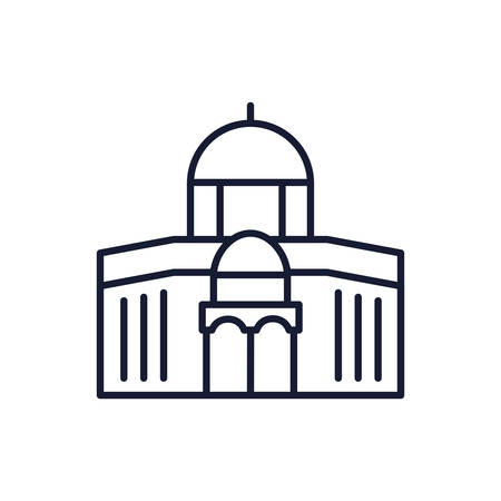 Islam mosque design, Religion culture belief religious faith god spiritual meditation and traditional theme Vector illustrationのイラスト素材