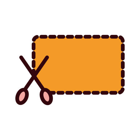 Shopping label line and fill style icon design of Commerce market store shop retail buy paying banking and consumerism theme Vector illustrationのイラスト素材