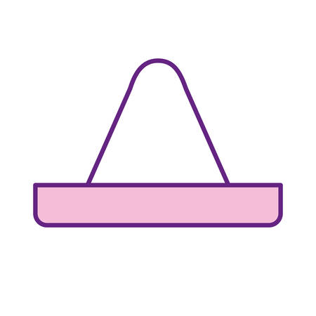 Mexican hat line style icon design, Mexico culture tourism landmark latin and party theme Vector illustrationのイラスト素材