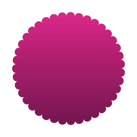 Purple gradient seal stamp banner design, Label tag product decoration sale card emblem invitation and premium theme Vector illustrationのイラスト素材