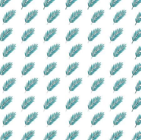 leaves background design of Floral nature plant garden ornament botany decoration and life theme Vector illustrationのイラスト素材