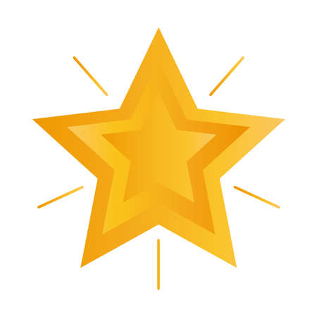 shiny star design, winter season and decoration theme Vector illustrationのイラスト素材