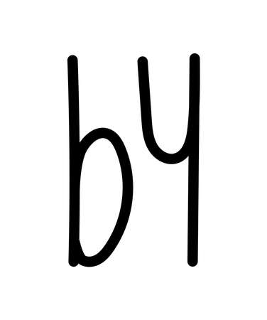 by word over white background vector illustration designのイラスト素材