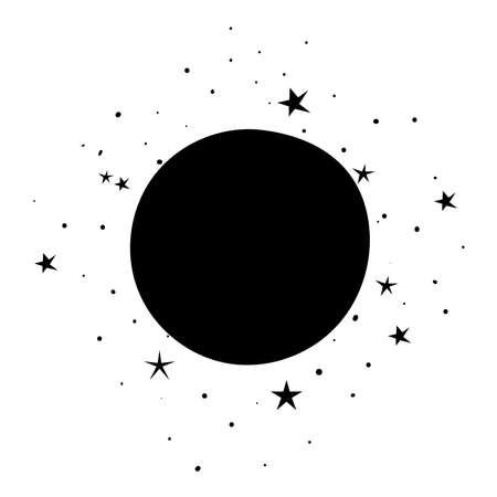 circule icon in white background vector illustration designのイラスト素材