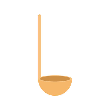 spoon for soup on a white background vector illustration designのイラスト素材