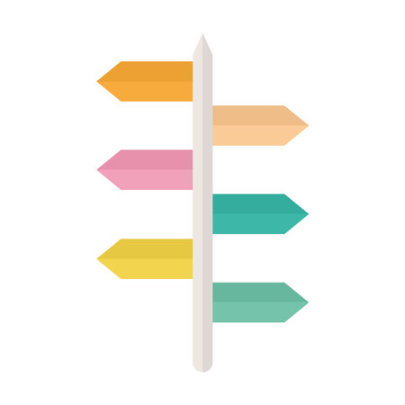 bundle of sign on a white background vector illustration designのイラスト素材