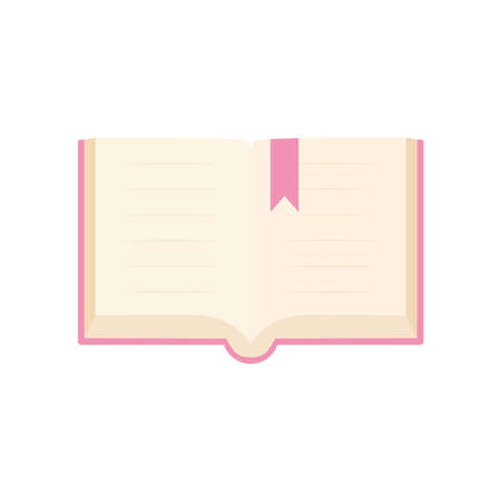 book on a white background vector illustration designのイラスト素材