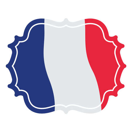 france seal representationのイラスト素材