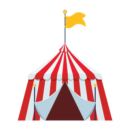 fair tent designのイラスト素材