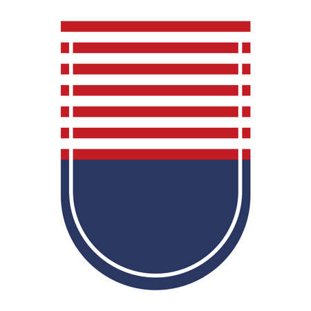 united states stamp illustrationのイラスト素材