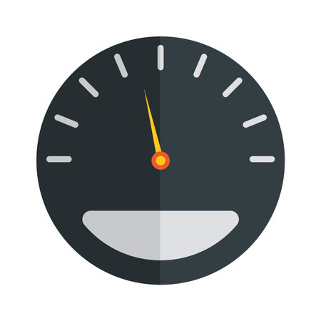 black speedometer design