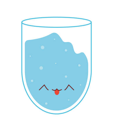 water glass iconのイラスト素材