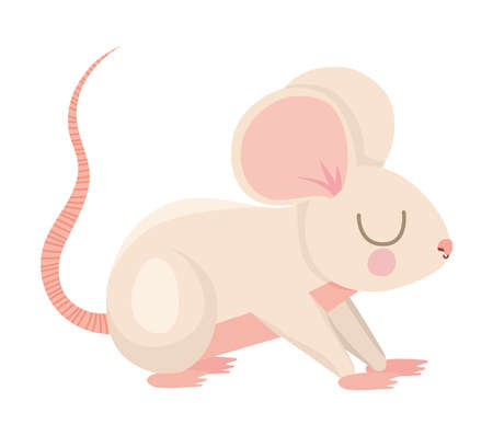 pretty mouse designのイラスト素材