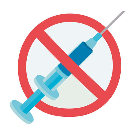 syringe sign designのイラスト素材