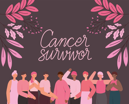 cartel of cancer survivorのイラスト素材