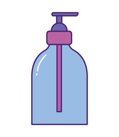 pretty sanitizer bottleのイラスト素材