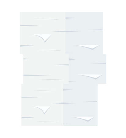 pile of filesのイラスト素材