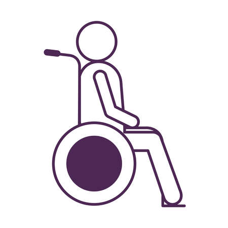 wheelchair accessibility symbolのイラスト素材