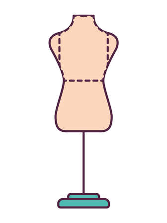 pretty mannequin designのイラスト素材