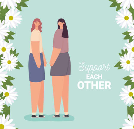 nice support posterのイラスト素材