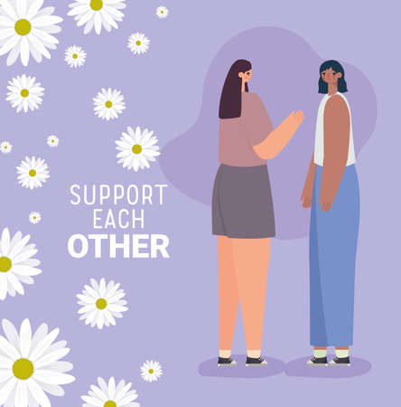 pretty support cartelのイラスト素材