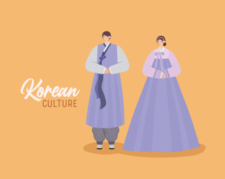 korean culture designのイラスト素材
