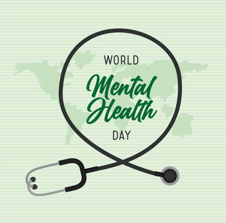 mental health posterのイラスト素材