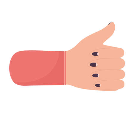 hand making likes symbolのイラスト素材