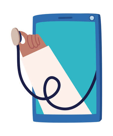 virtual diagnosis designのイラスト素材