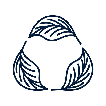 organic leaves designのイラスト素材