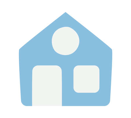nice house iconのイラスト素材