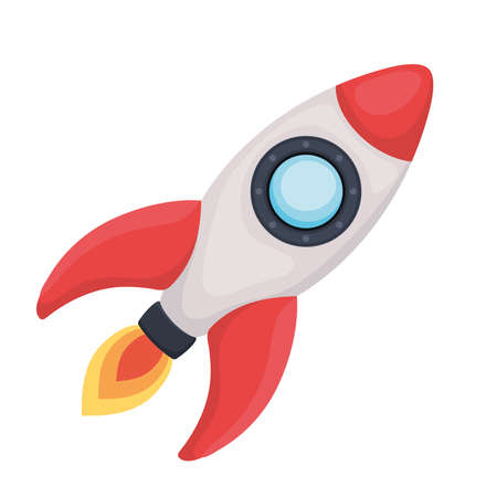 nice rocket designのイラスト素材