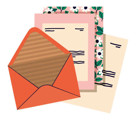 nice letters designのイラスト素材