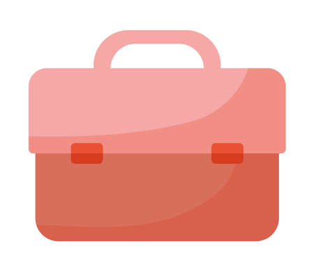 red briefcase designのイラスト素材