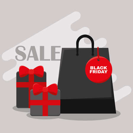 black friday cardのイラスト素材