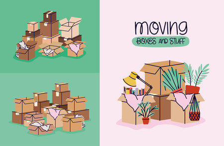 moving boxes posters