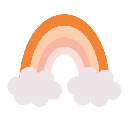 nice rainbow iconのイラスト素材