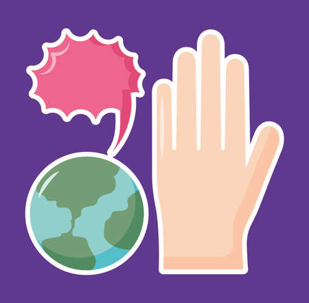 three message bubblesのイラスト素材